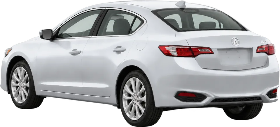 Acura ILX 2022 rear three-quarter view