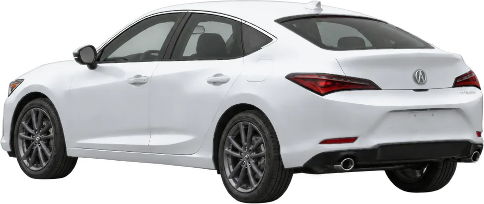 Acura Integra 2026 rear three-quarter view