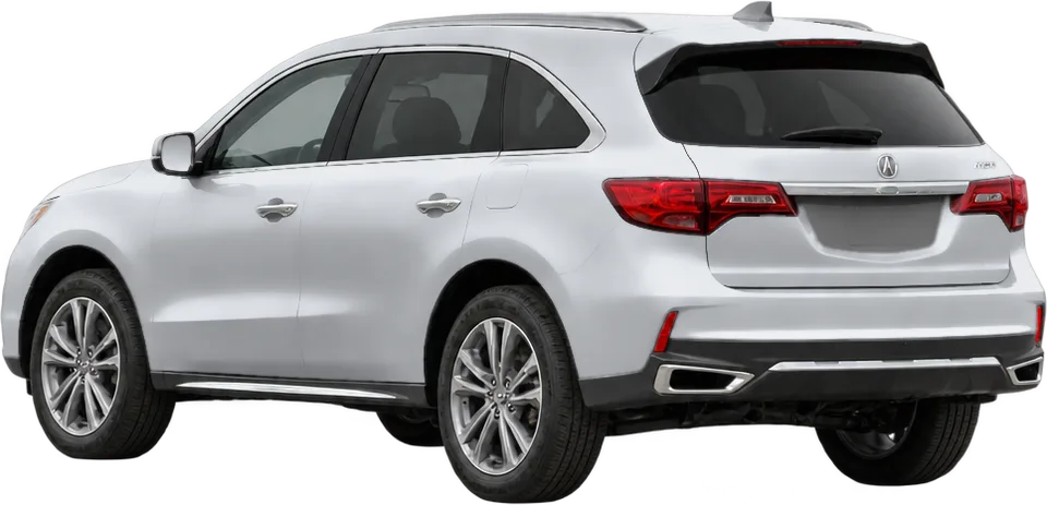 Acura MDX 2026 rear three-quarter view
