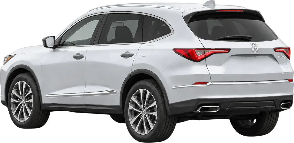 Acura MDX 2026 rear three-quarter view