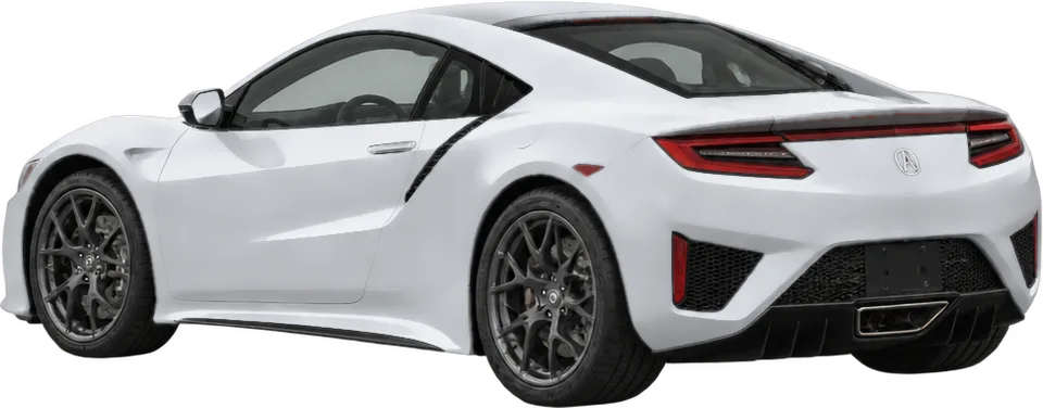 Acura NSX 2022 rear three-quarter view