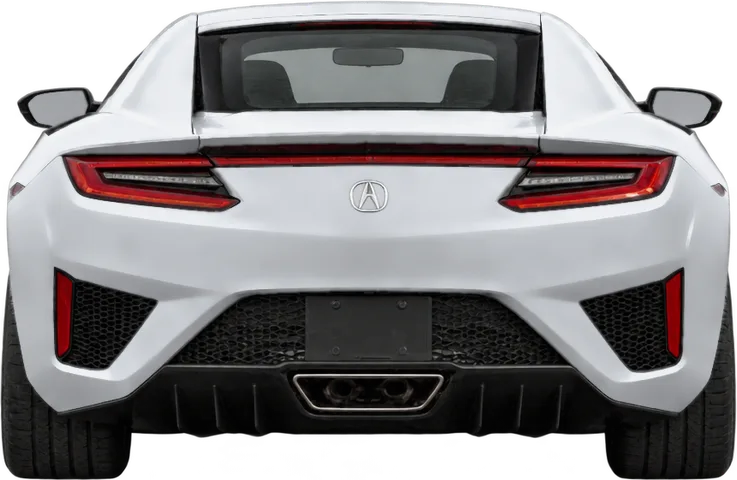Acura NSX 2022 rear view