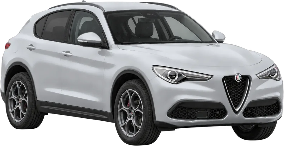 Alfa Romeo Stelvio 2026 front three-quarter view
