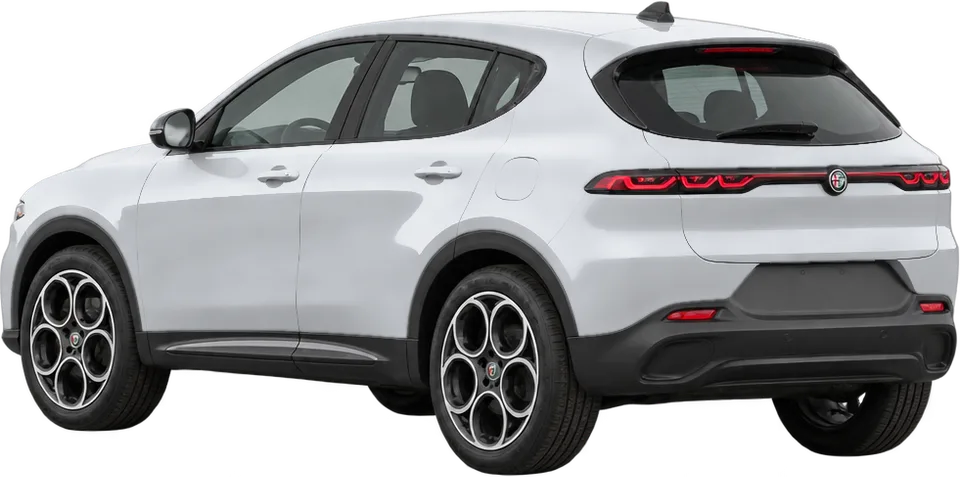 Alfa Romeo Tonale 2026 rear three-quarter view