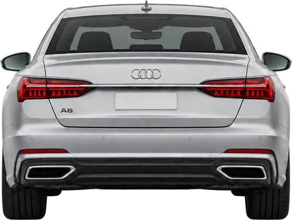 Audi A6 2026 rear view