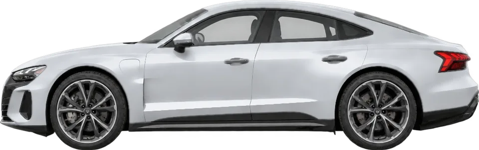Audi e-tron GT 2024 side view