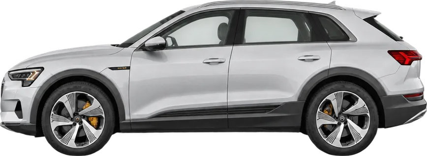 Audi e-tron 2023 side view