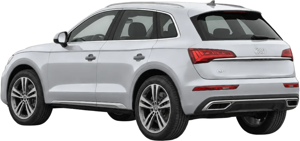 Audi Q5 2026 rear three-quarter view