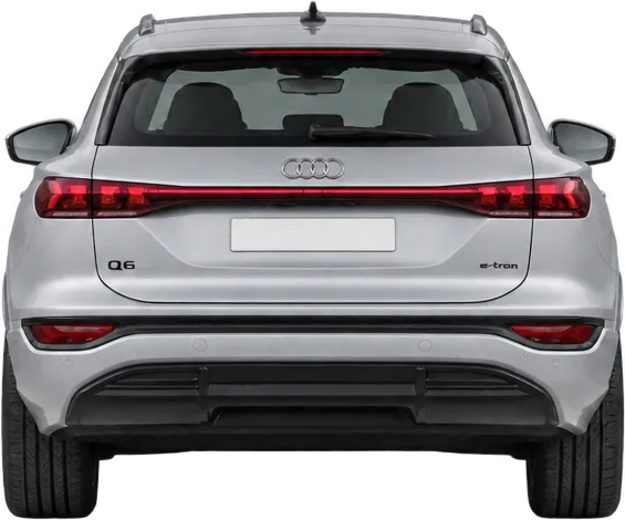 Audi Q6 e-tron 2025 rear view
