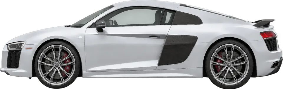 Audi R8 2023 side view