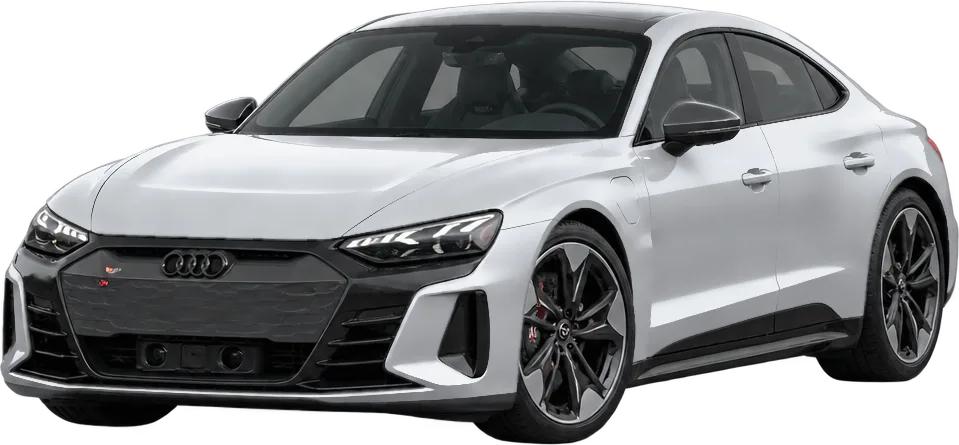 Audi RS e-tron GT 2024 front three-quarter view