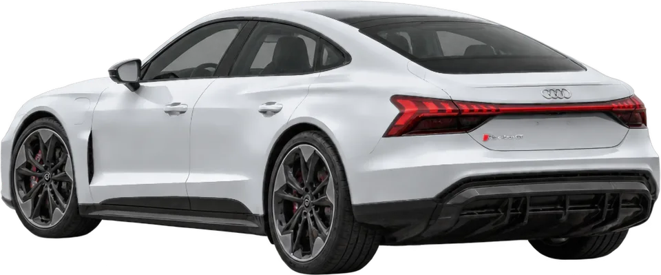 Audi RS e-tron GT 2024 rear three-quarter view