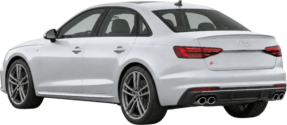 Audi S4 2025 rear three-quarter view