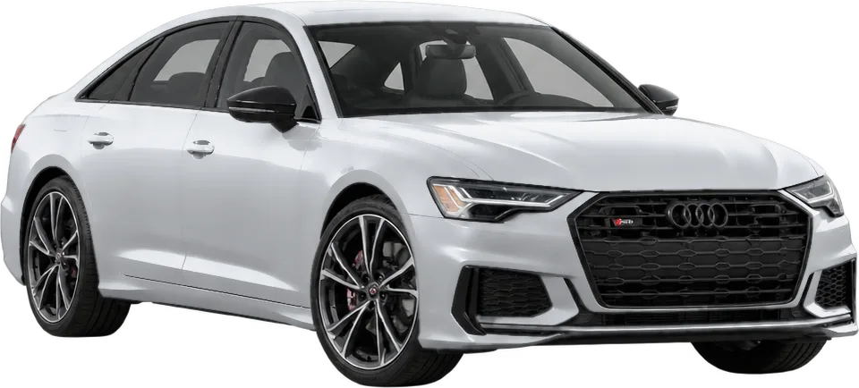 Audi S6 2025 front three-quarter view
