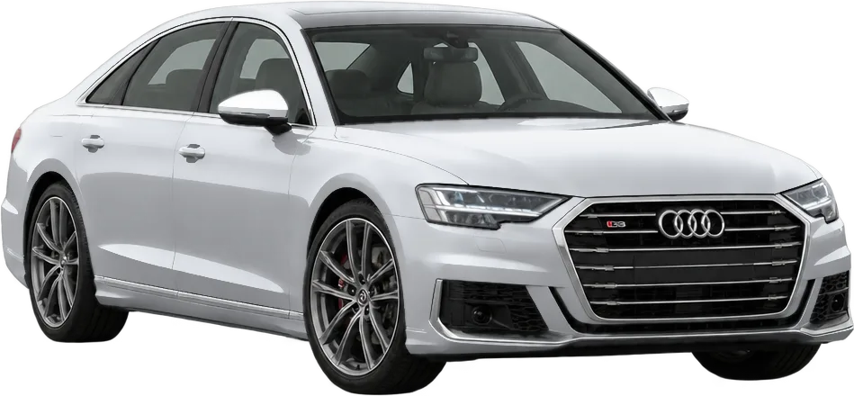 Audi S8 2026 front three-quarter view