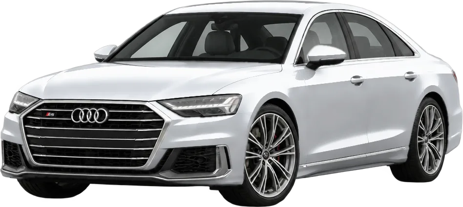 Audi S8 2026 front three-quarter view