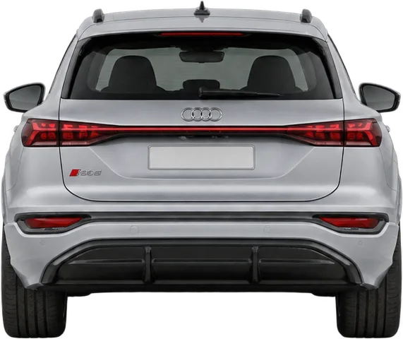 Audi SQ6 e-tron 2025 rear view