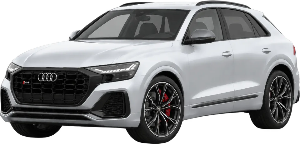 Audi SQ8 2026 front three-quarter view