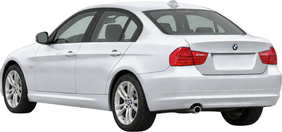 BMW 3 Series 2026 rear three-quarter view