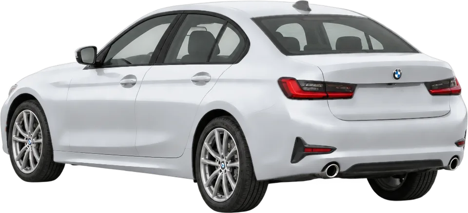 BMW 3 Series 2026 rear three-quarter view
