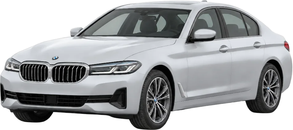 BMW 5 Series 2026 front three-quarter view