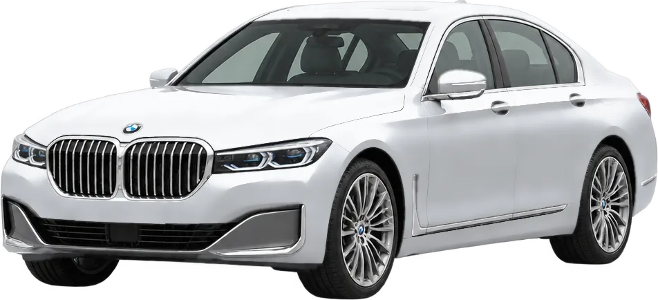 BMW 7 Series 2022 front three-quarter view