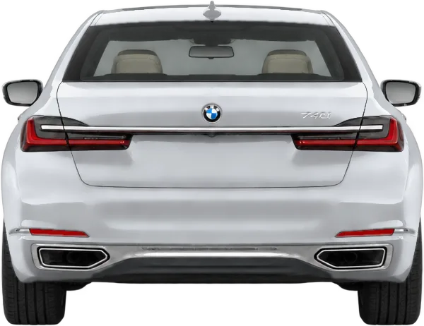 BMW 7 Series 2022 rear view