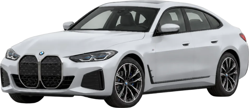 BMW i4 2026 front three-quarter view