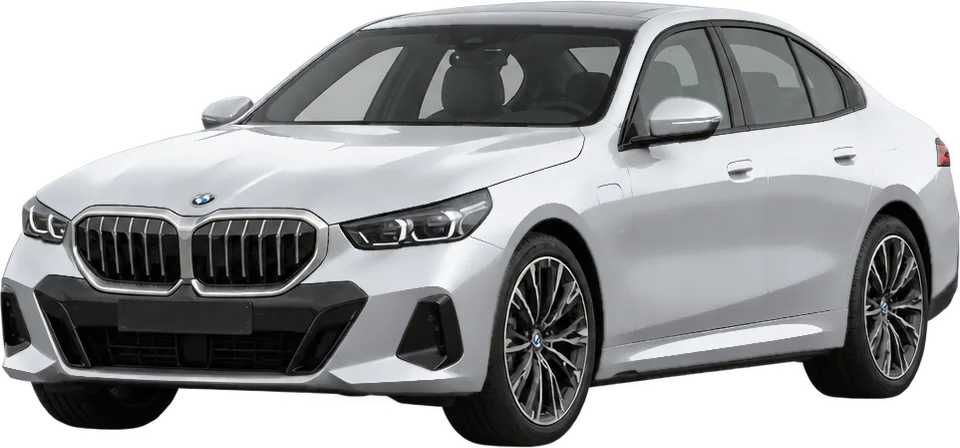 BMW i5 2026 front three-quarter view
