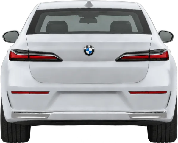 BMW i7 2026 rear view
