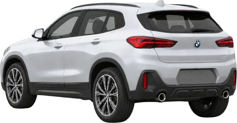BMW X2 2026 rear three-quarter view