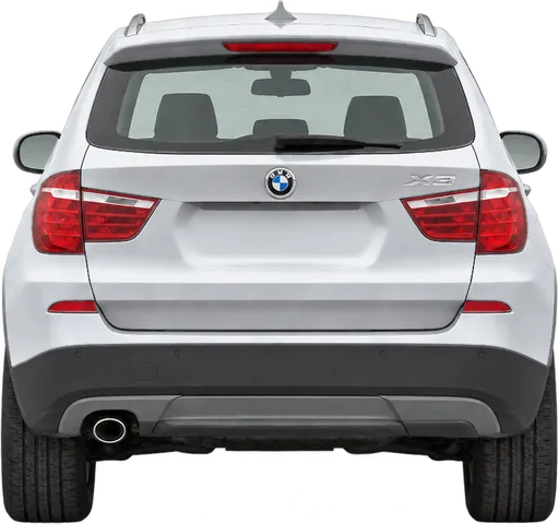 BMW X3 2026 rear view