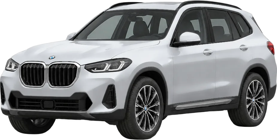 BMW X3 2026 front three-quarter view