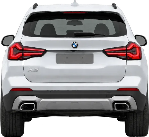 BMW X3 2026 rear view