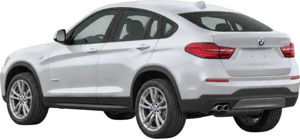 BMW X4 2025 rear three-quarter view
