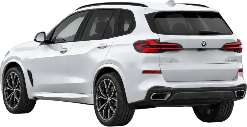BMW X5 2027 rear three-quarter view