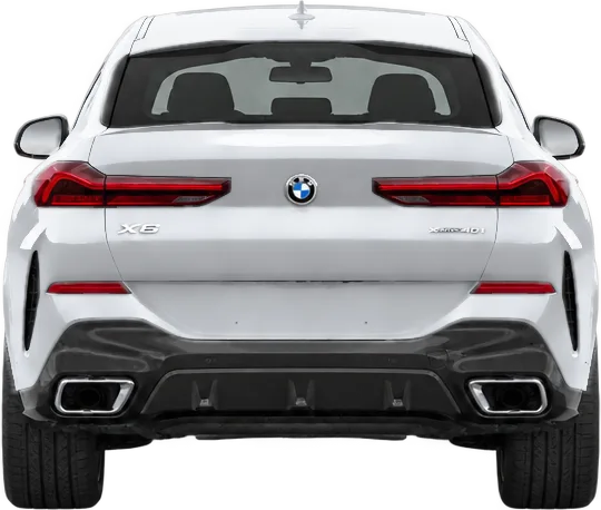 BMW X6 2026 rear view