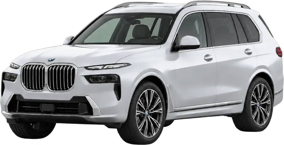 BMW X7 2026 front three-quarter view