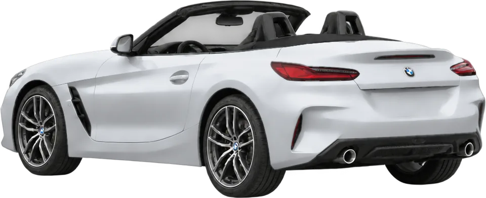 BMW Z4 2026 rear three-quarter view