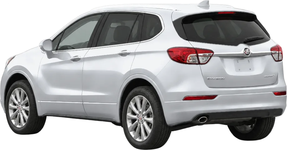 Buick Envision 2020 rear three-quarter view