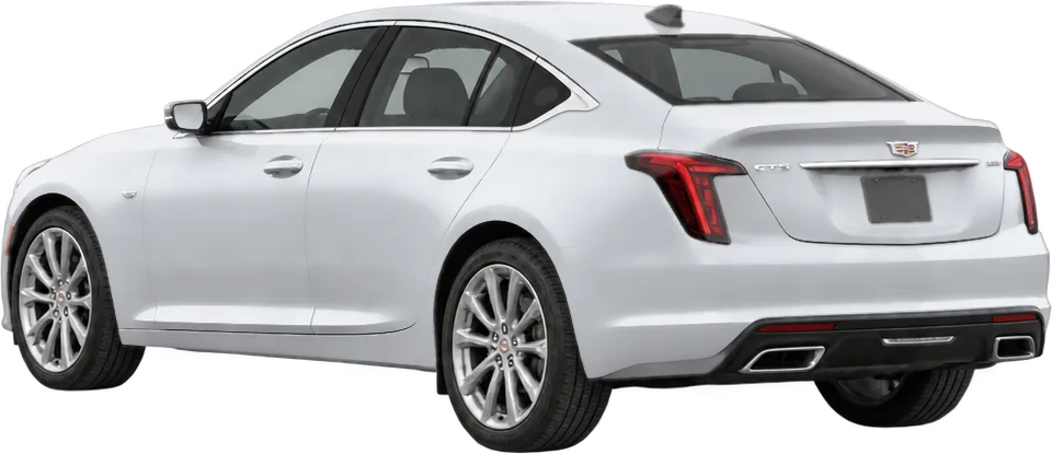 Cadillac CT5 2026 rear three-quarter view