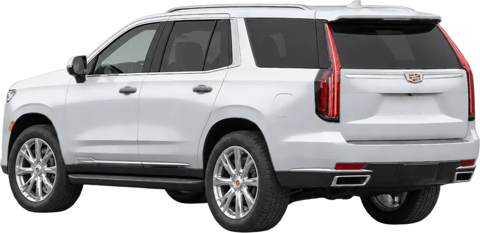 Cadillac Escalade 2024 rear three-quarter view
