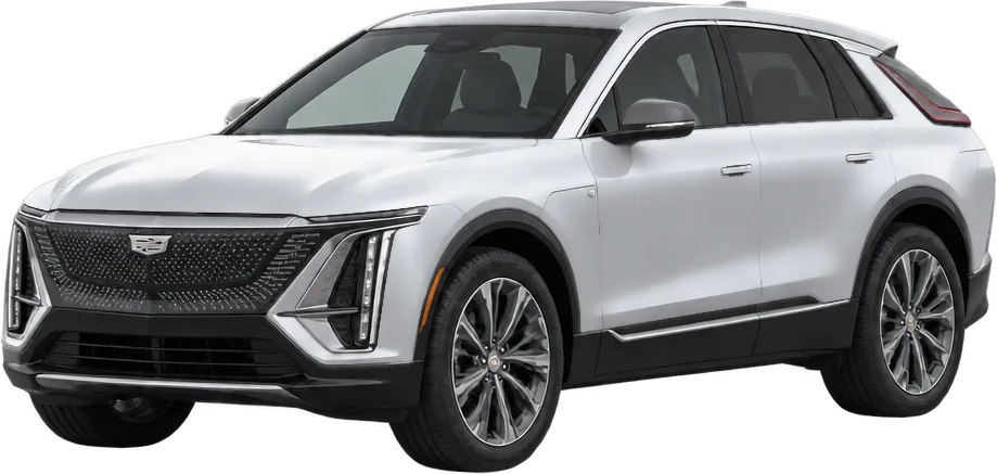 Cadillac LYRIQ 2026 front three-quarter view
