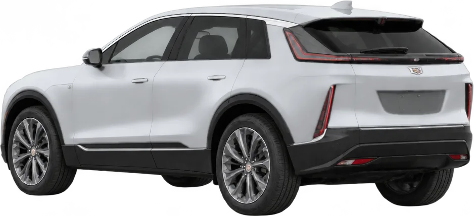 Cadillac LYRIQ 2026 rear three-quarter view