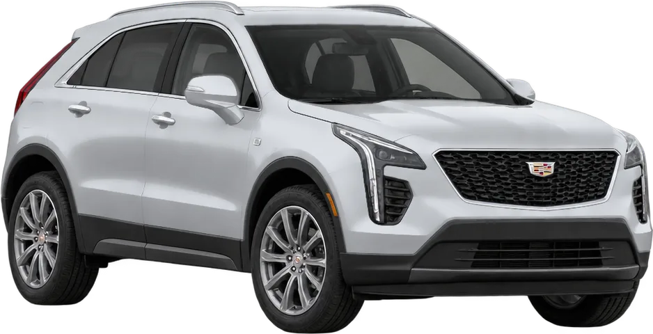 Cadillac XT4 2025 front three-quarter view