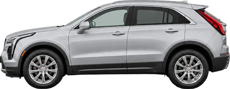 Cadillac XT4 2025 side view