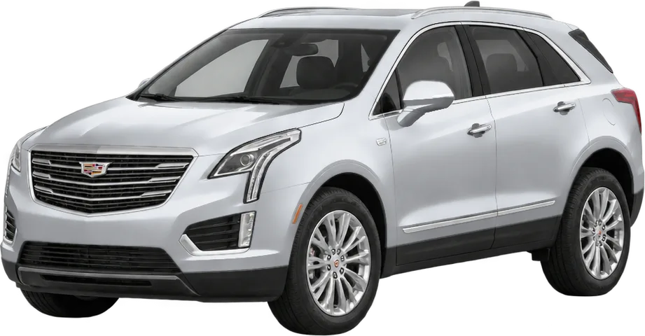 Cadillac XT5 2026 front three-quarter view
