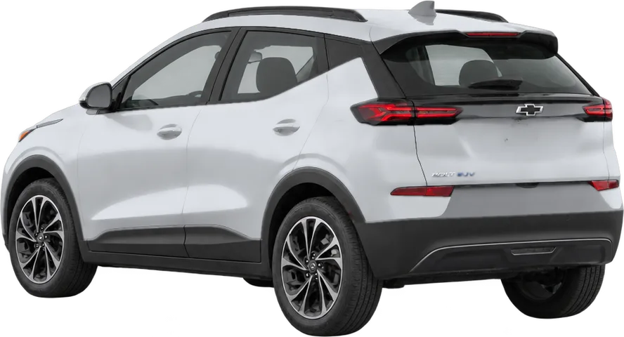 Chevrolet Bolt EUV 2023 rear three-quarter view