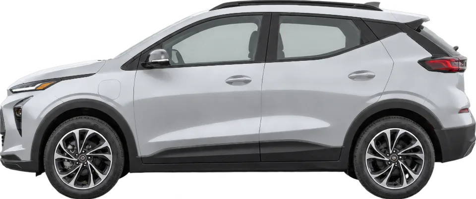 Chevrolet Bolt EUV 2023 side view