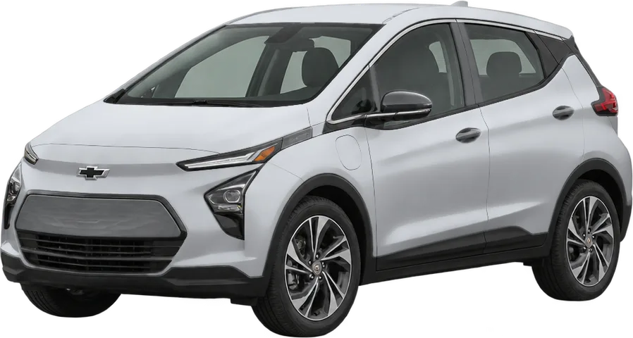 Chevrolet Bolt EV 2023 front three-quarter view